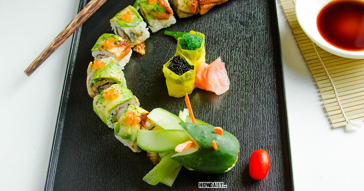 Dragon Roll Recipe - Fun Way For Sushi Lover