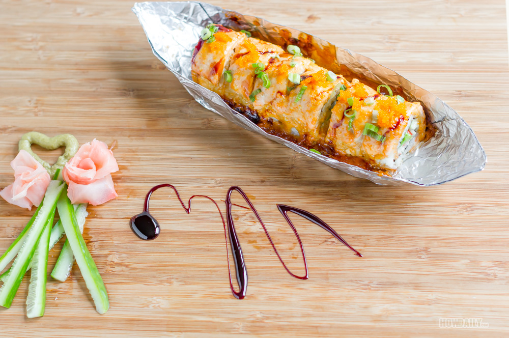 Lion King Sushi Roll - A Creamy Mouthwatering Treat for Cook-sushi Fanatics