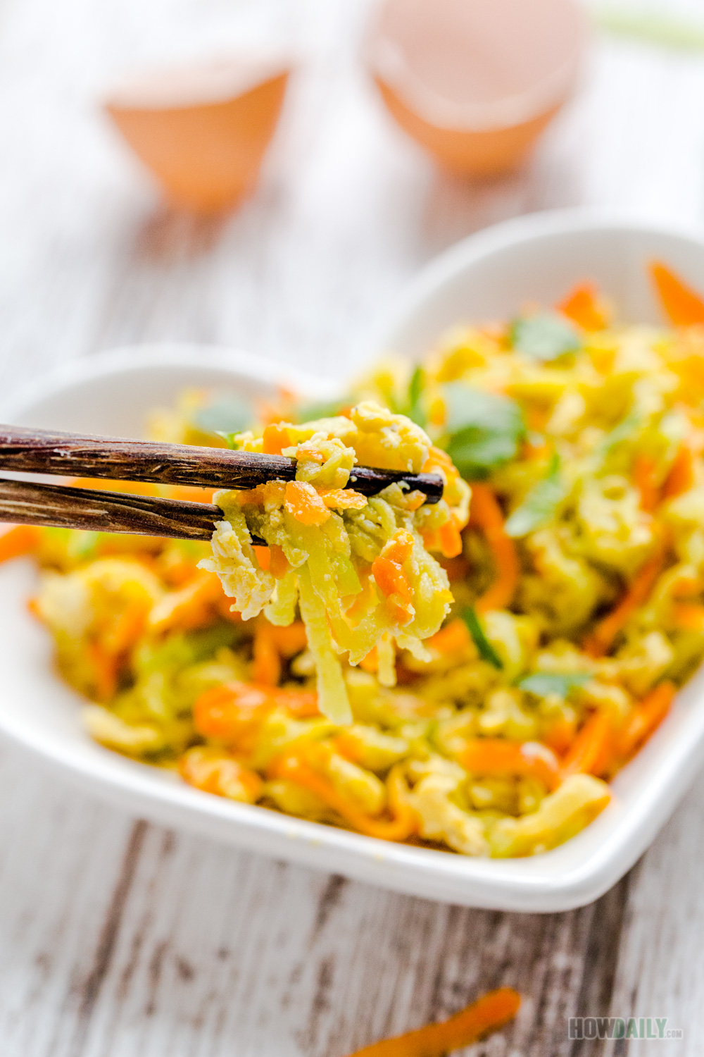 Chayote Squash Stir Fried with Egg Recipe for a Healthy Diet