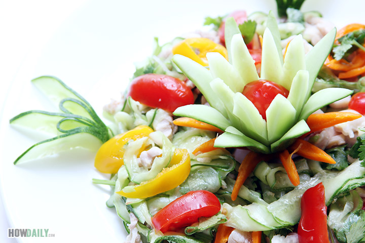 Chicken cucumber salad recipe