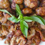 Grilled Pork and Meatball