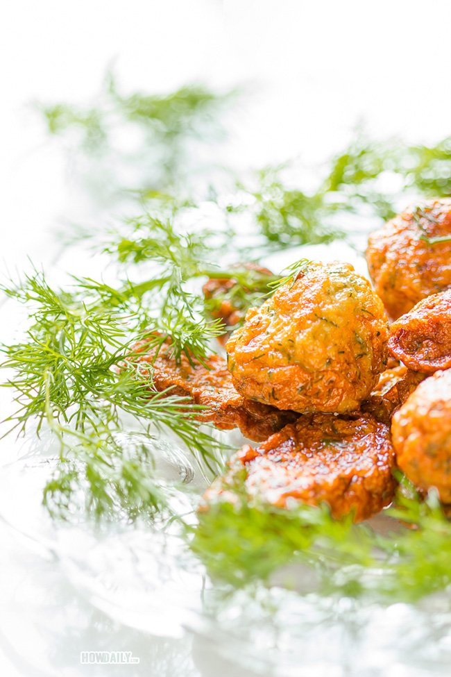 Deep Fried Fish Cake With Dill Recipe