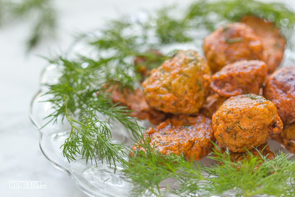 Fried fish cake