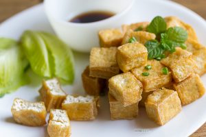 Fried-tofu dish