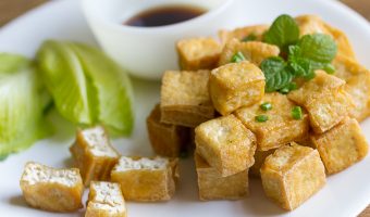 Fried-tofu dish