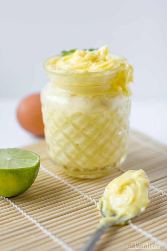 Homemade avocado oil mayonnaise