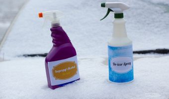 Homemade Windshield De-icer Sprays