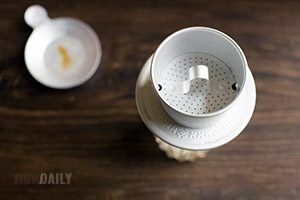 Place filter into your cup