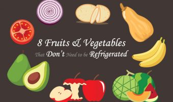 Fruits and vegetables no refrigeration
