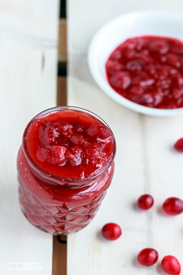 Cranberry Compote Recipe - Tart, Tangy Sweet and Vibrant Color