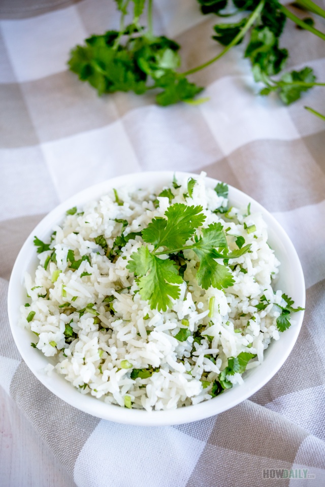 Cilantro lime rice