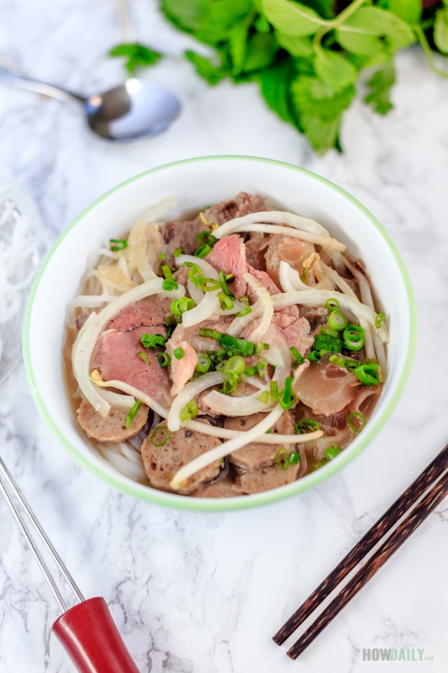 Beef noodle soup - Vietnamese style