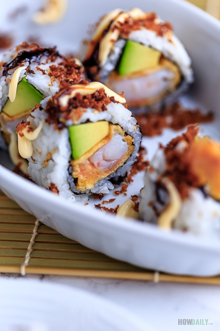 Shrimp Tempura Roll Recipe Crispy and Delicious in a Sushi Roll