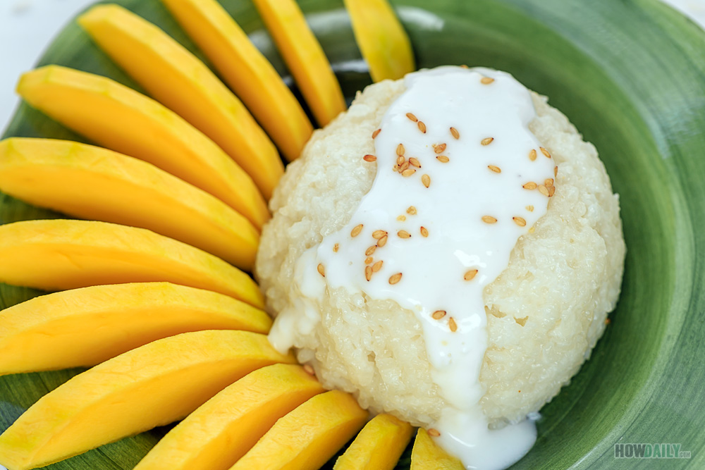 Thai Coconut Sticky Rice Pudding With Mango Recipe 2108