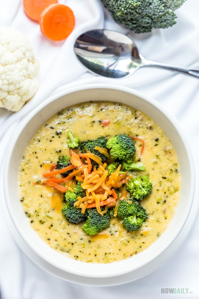 Broccoli cheddar soup