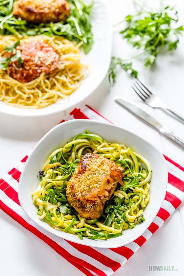 Grilled chicken Parmesan