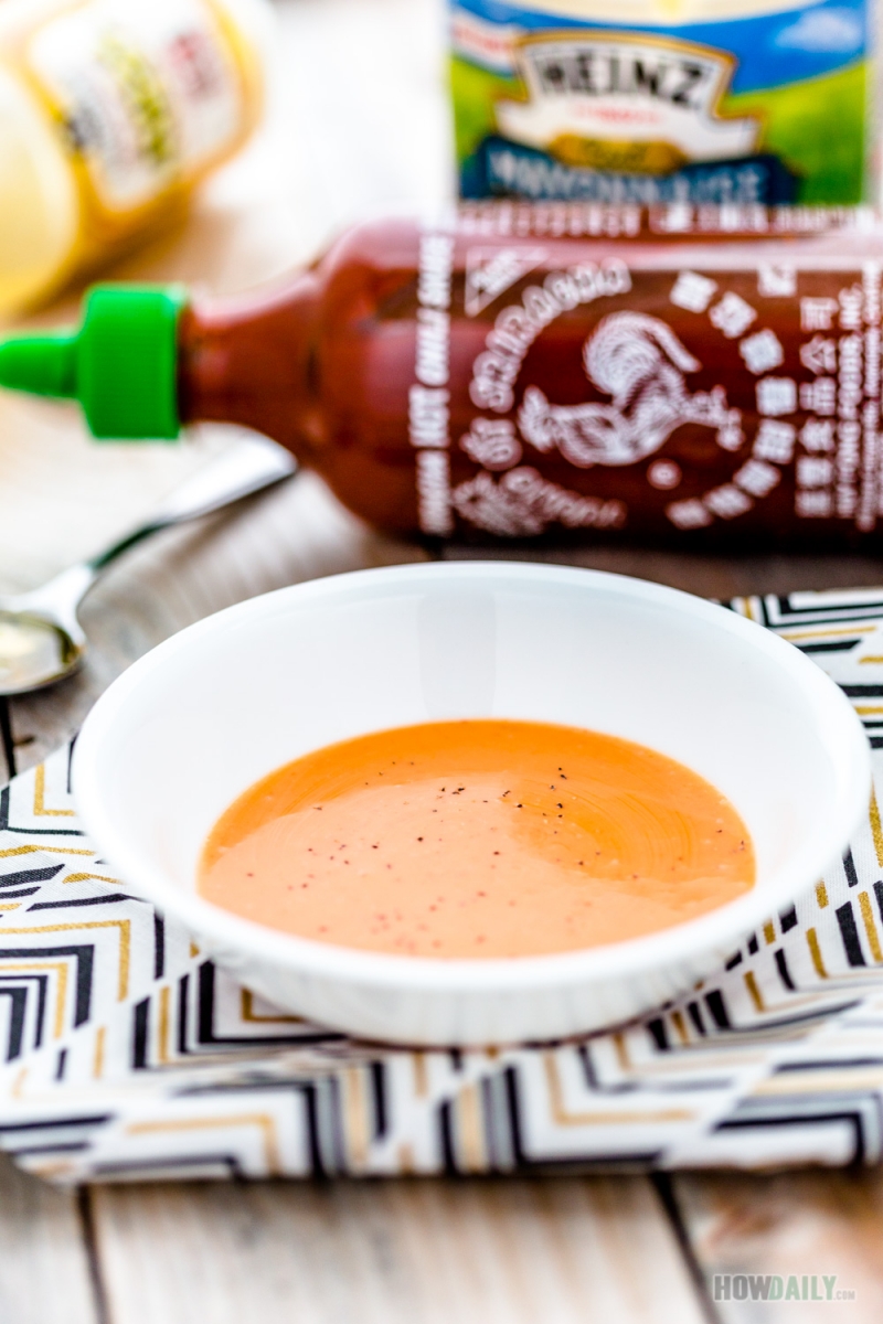 Honey Sriracha Sauce With Mayonnaise Recipe Fresh Tasting Spicy 6045