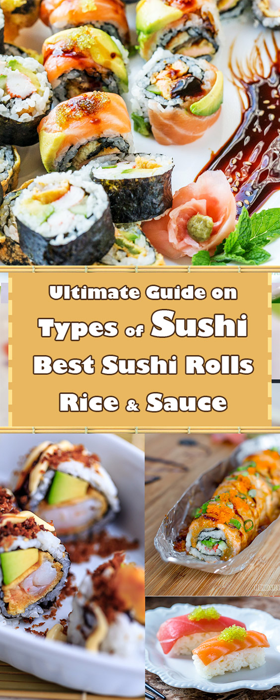 Different Types of Sushi and Best Sushi Rolls by HowDaily.com