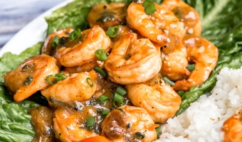 Sweet and sour shrimp