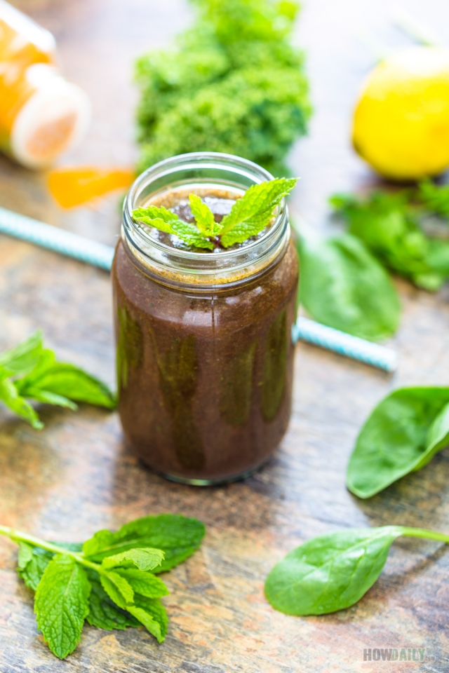 super green cleanse & detox smoothie