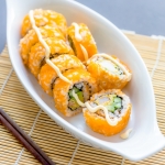 Boston Roll – Delicious Sushi Made from Shrimp, Avocado & Cucumber