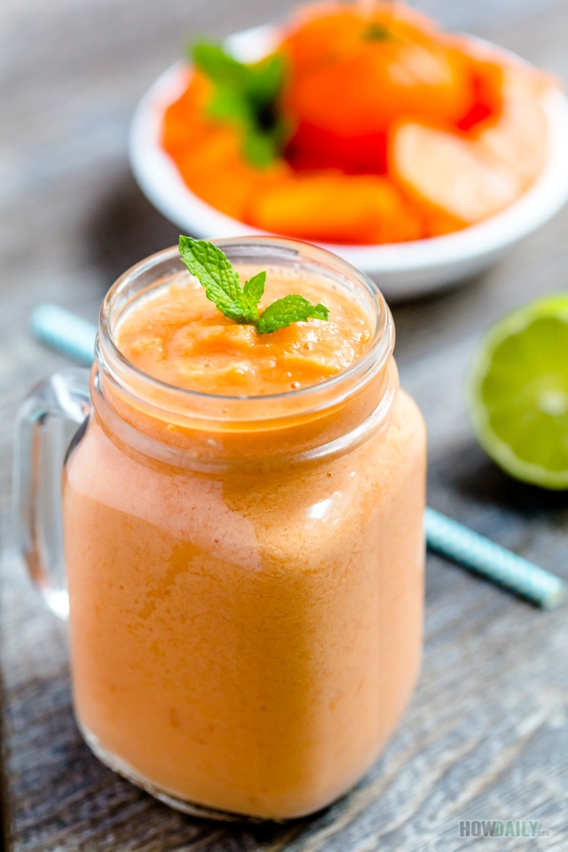 Papaya Tomato Smoothie Recipe - A Natural Journey on Body Building