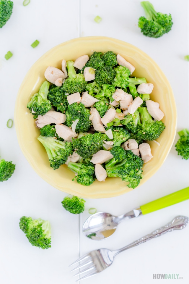 Chicken and broccoli stir-fry recipe