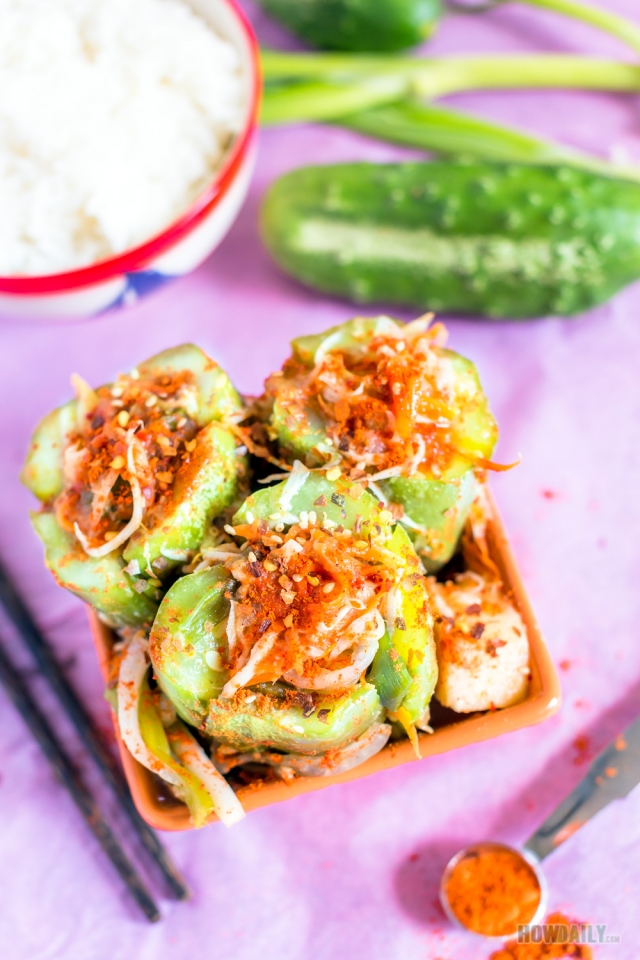 Cucumber kimchi