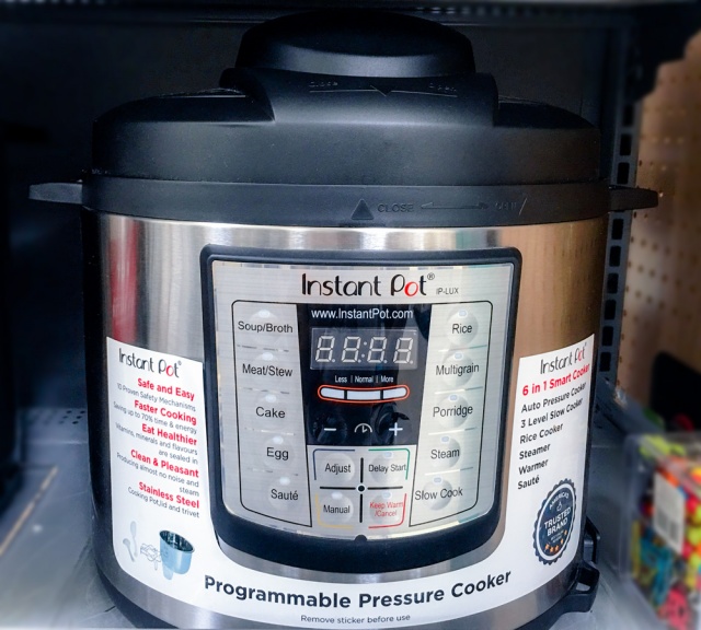 Instant pressure cooker