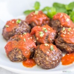 Vegan mushroom meatballs