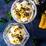 Easy No-churn Jackfruit Ice Cream with Passion Fruit Syrup