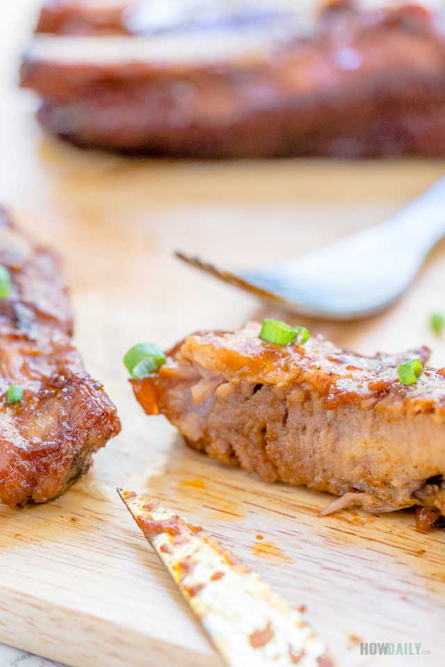 Slow cooker baby back ribs