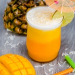 Tropical Mango Pina Colada Smoothie