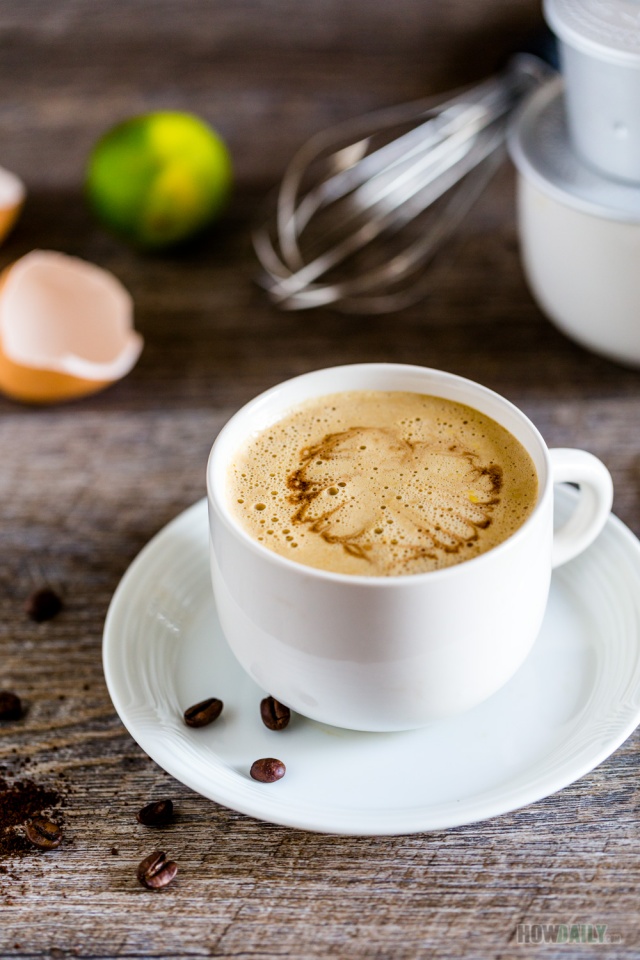 Vietnamese Egg Yolk Coffee