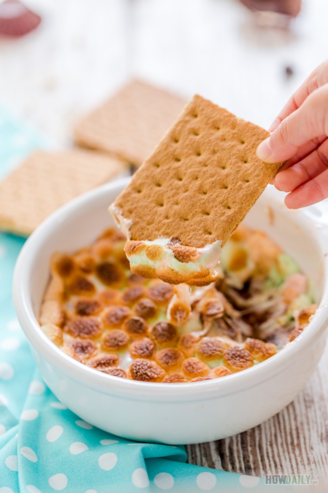 S'mores crack dip