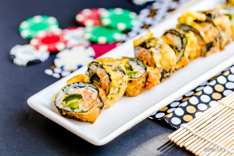 Receta de Sushi Roll de Las Vegas Reef Recovery