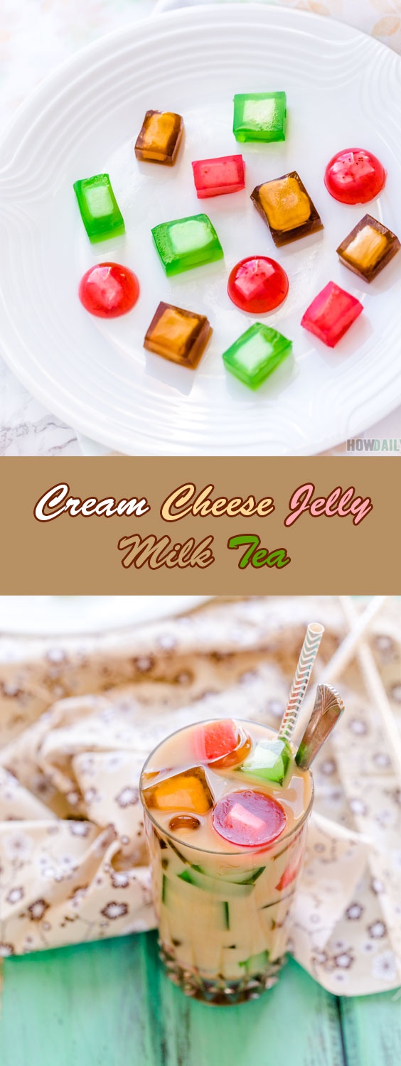 Cream Cheese Jelly Milk Tea Recipe