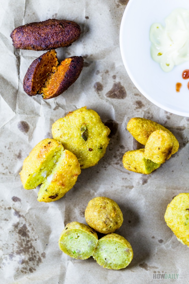 Hot Yuca root (Cassava Fritter)