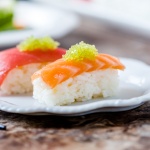 Japanese nigiri sushi
