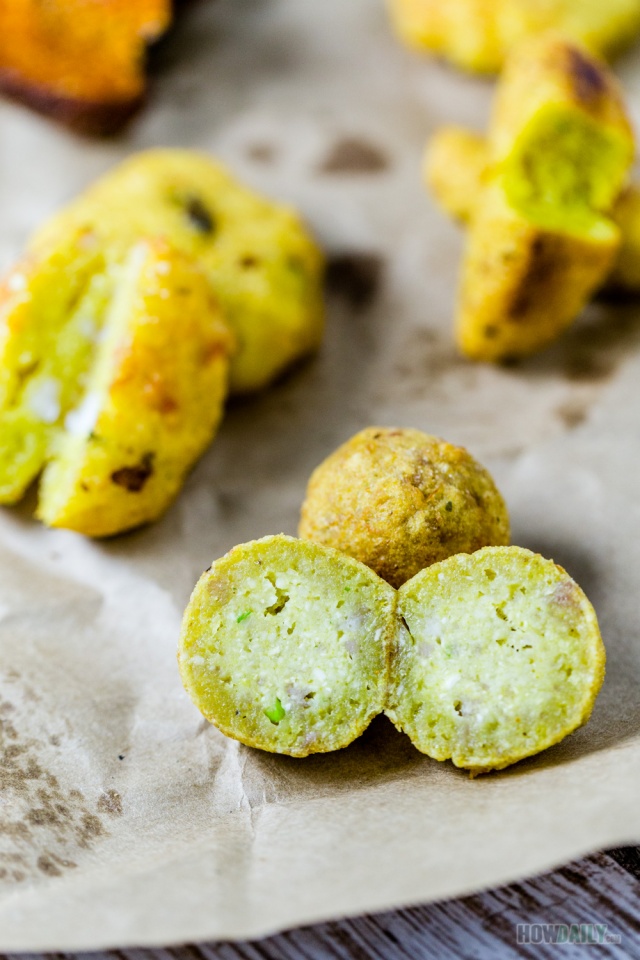 Cassava meat balls