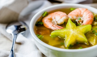 Asian star fruit soup