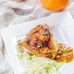 Coconut-Orange pan fried chicken