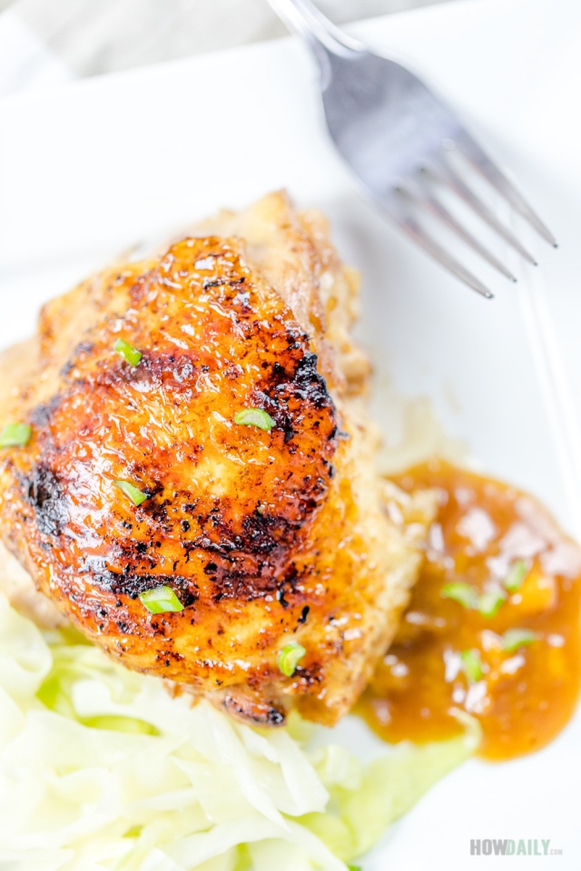 Crispy pan fried chicken