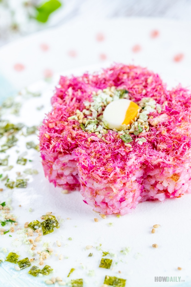 Sakura denbu recipe