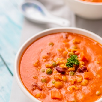 Healthy Turkey Chili Soup