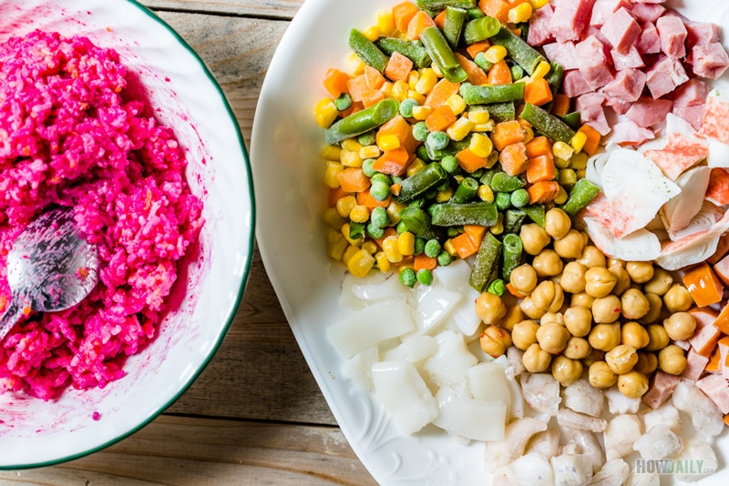 Royal crown fried rice ingredients