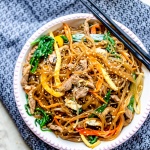 Korean Japchae Recipe by HowDaily