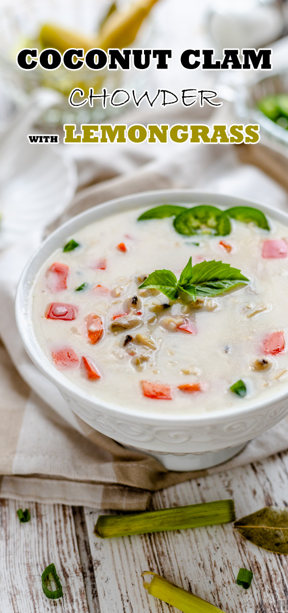 Coco Clam Chowder Recipe with Lemongrass by HowDaily.com