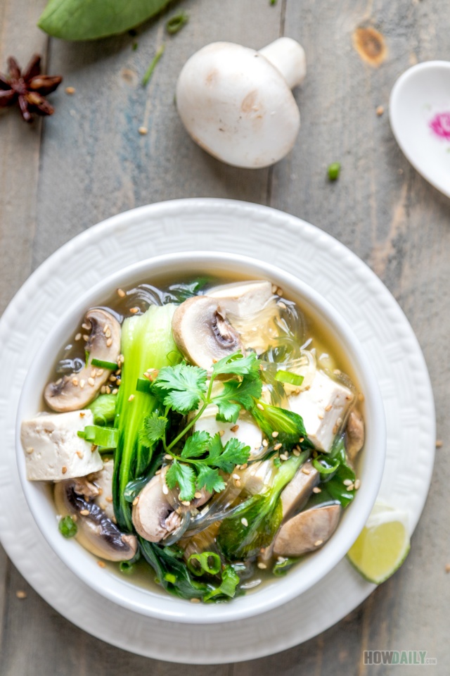 Baby Bok Choy Soup