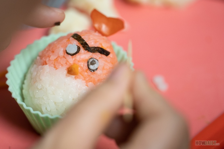 Angry Birds Trio Onigiri Rice Balls Recipe for Back-to-school Bento ...